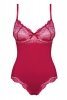 Bielizna-Rosalyne body czerwone  S/M